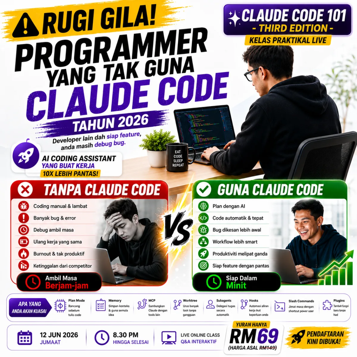 Claude Code 101 - Third Edition² - Unlock your coding superpower