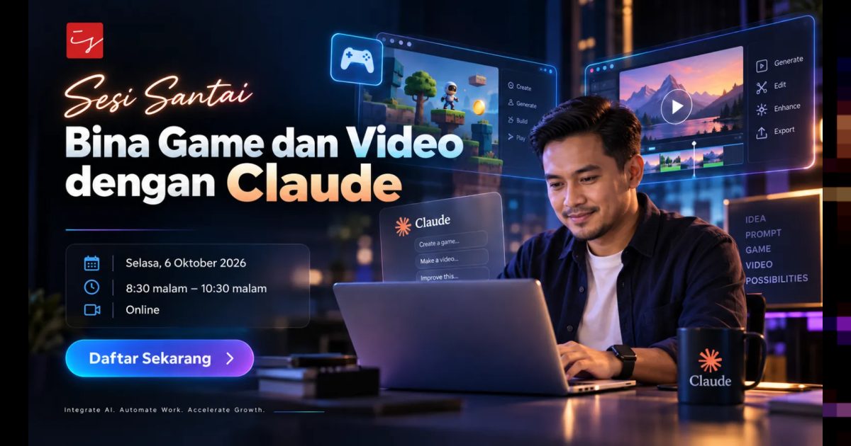 Sesi Santai: Bina Game dan Video dengan Claude