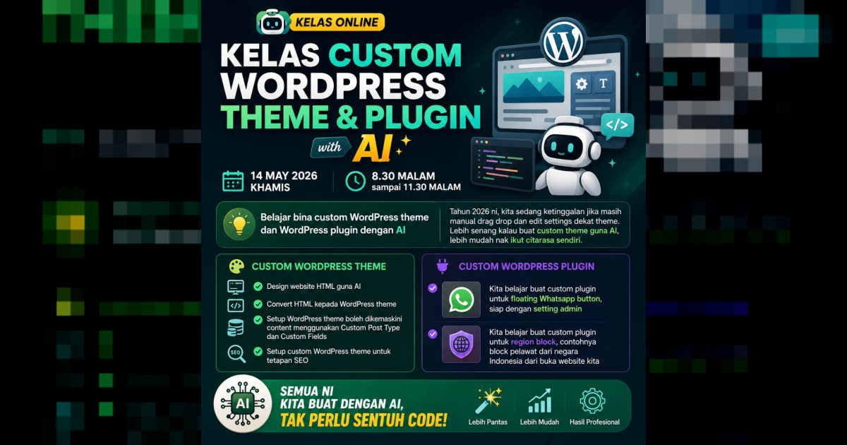 WordPress Theme & Plugin development with AI