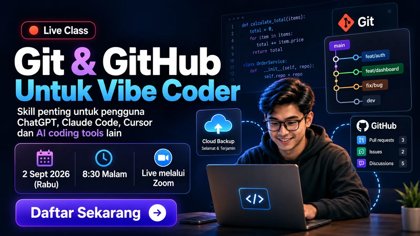Git dan Github untuk Vibe Coder