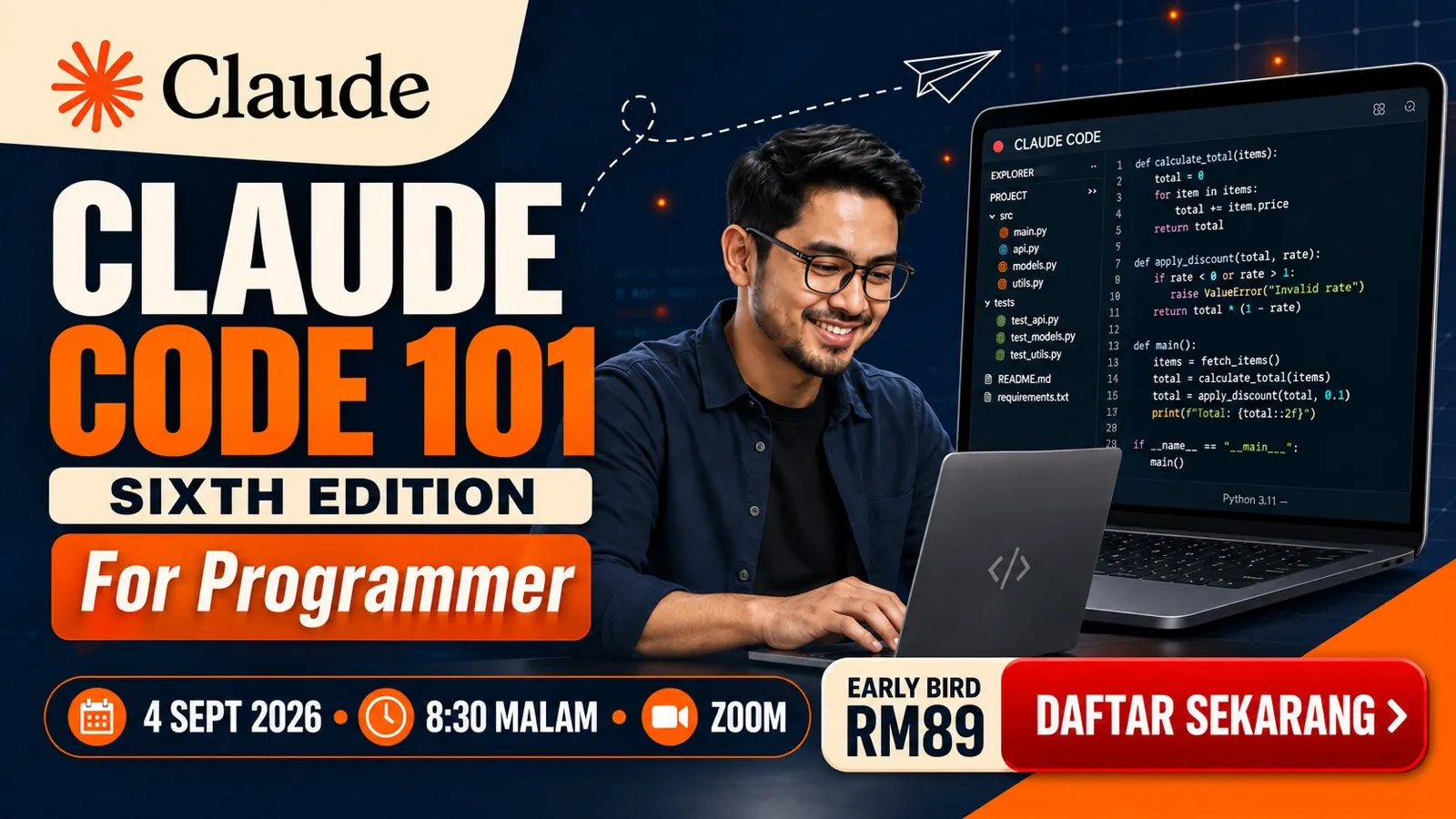 Claude Code 101 for Programmer - Sixth Edition - Unlock your coding superpower